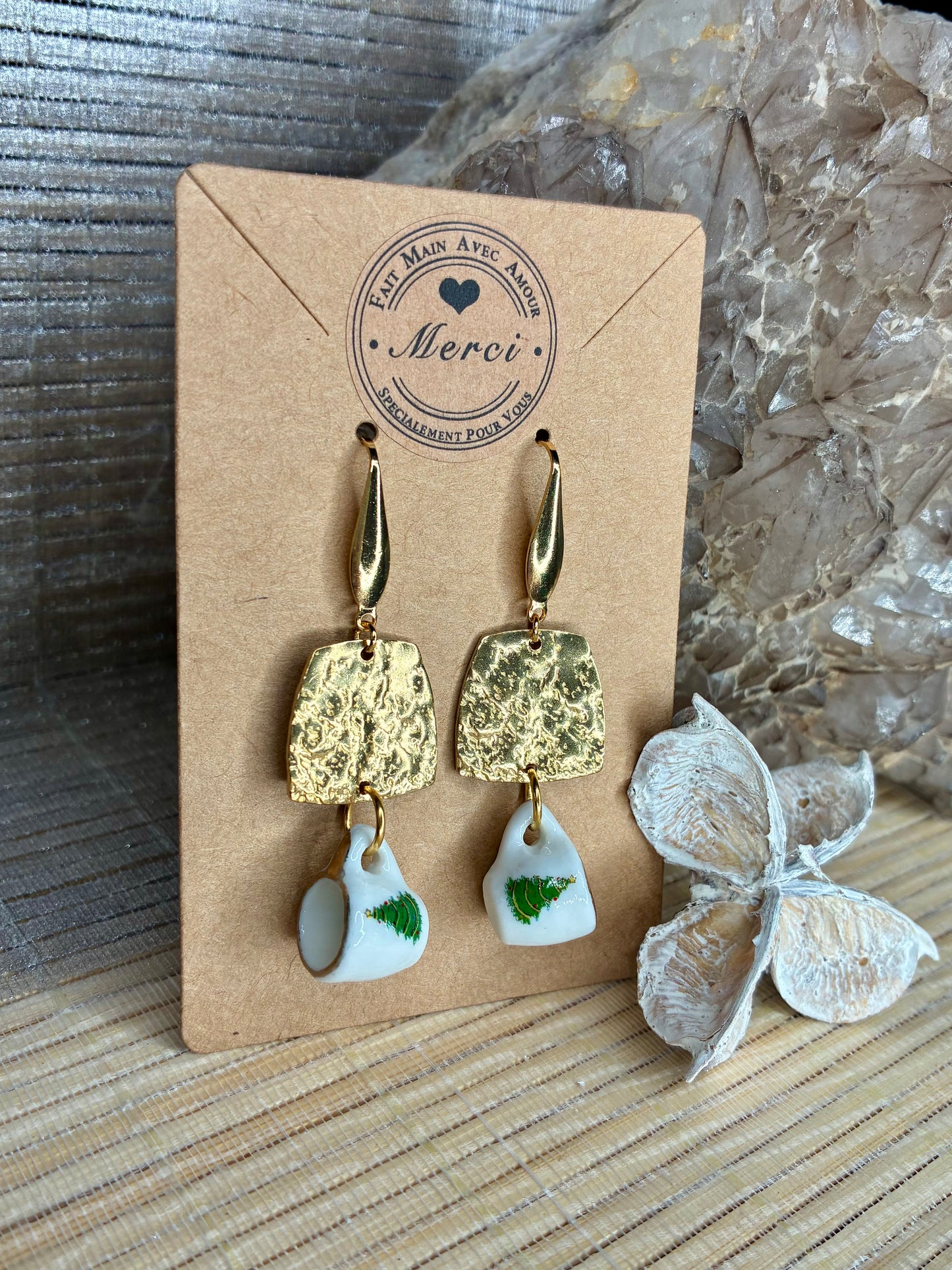 Boucles d’oreilles🎄