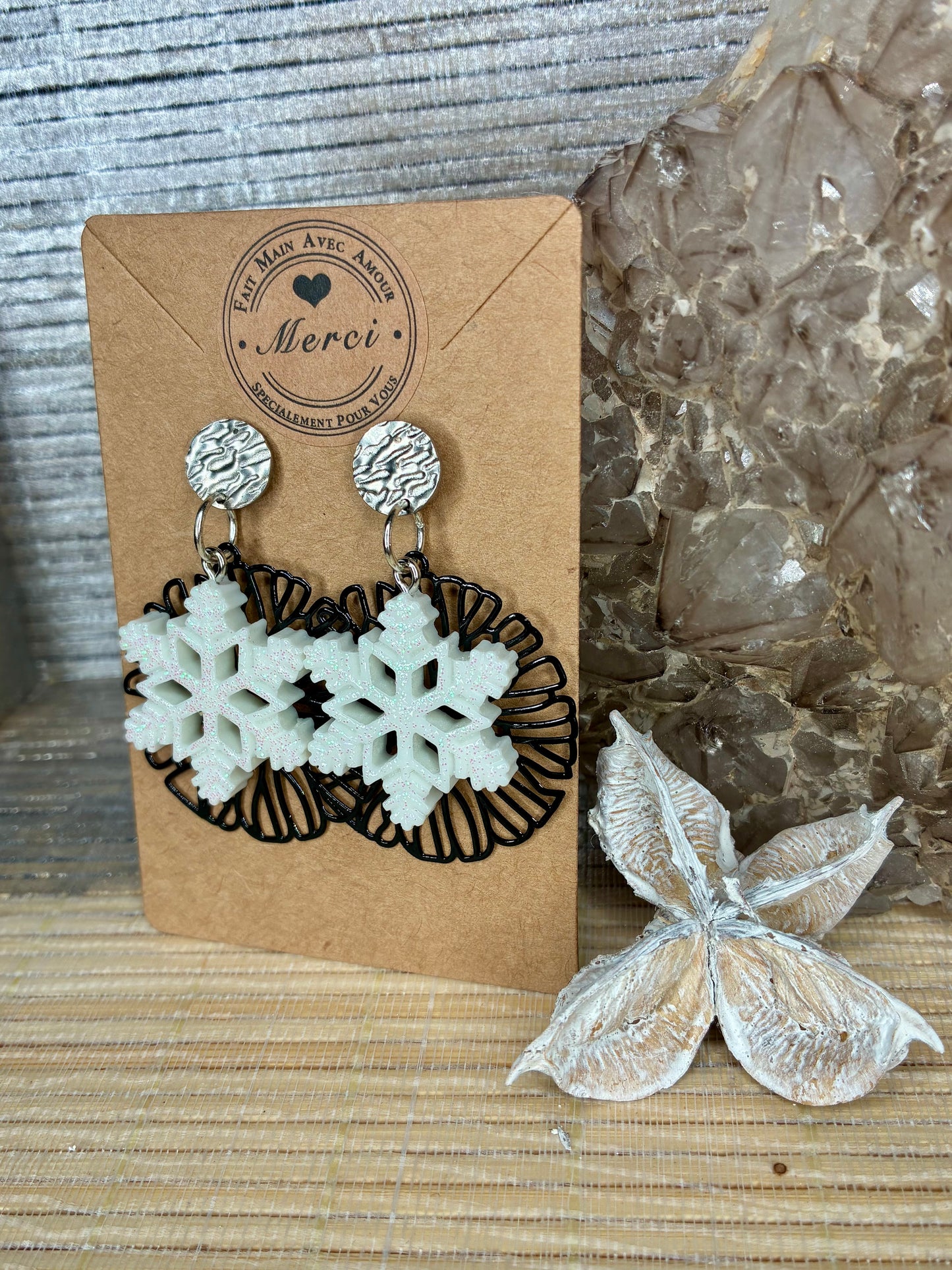 Boucles d’oreilles 🎄