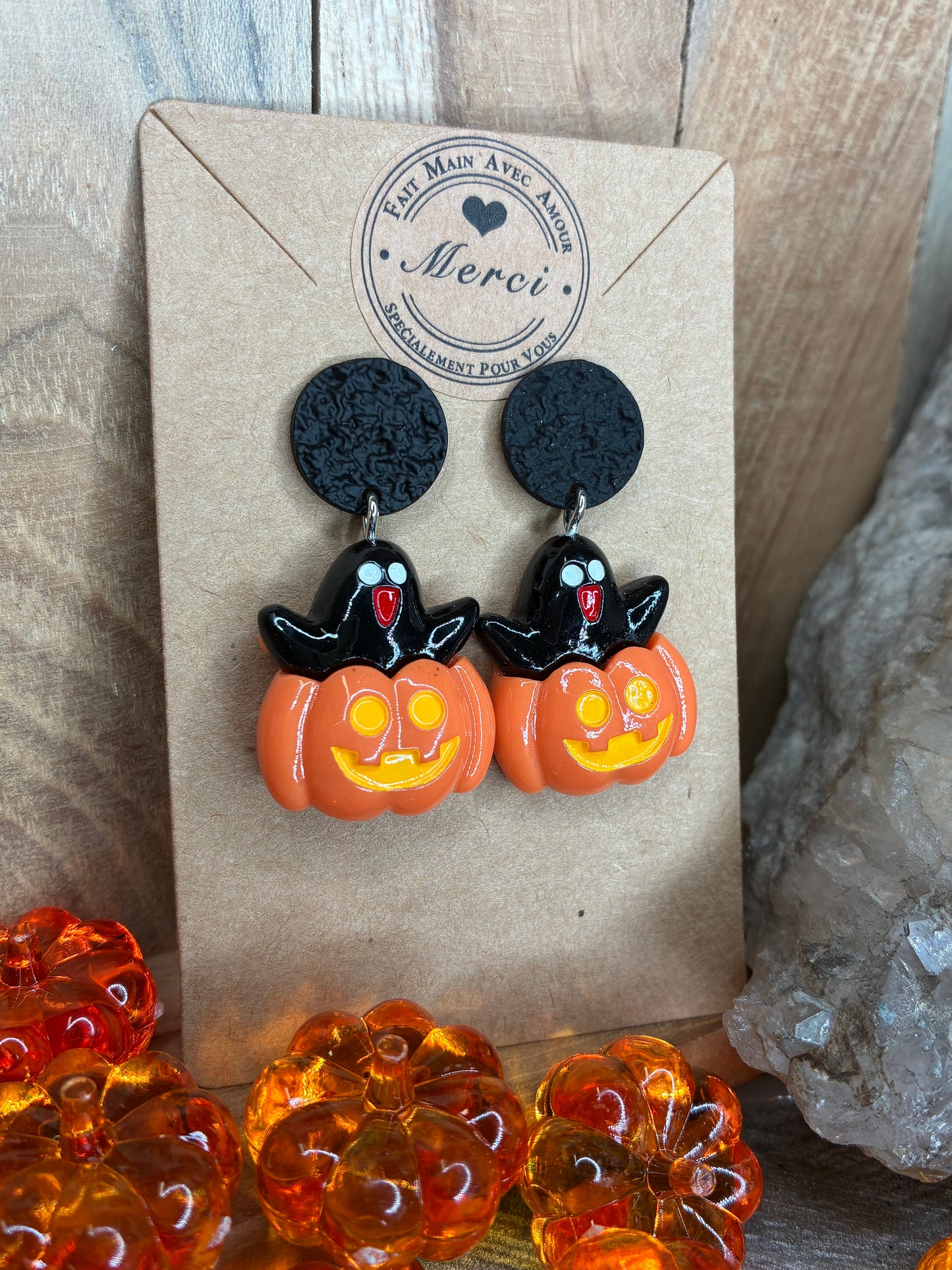 Boucles d’oreilles Halloween