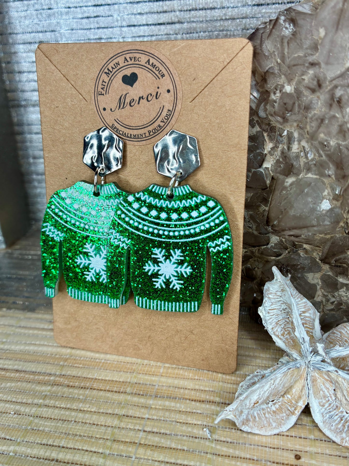 Boucles d’oreilles 🎄