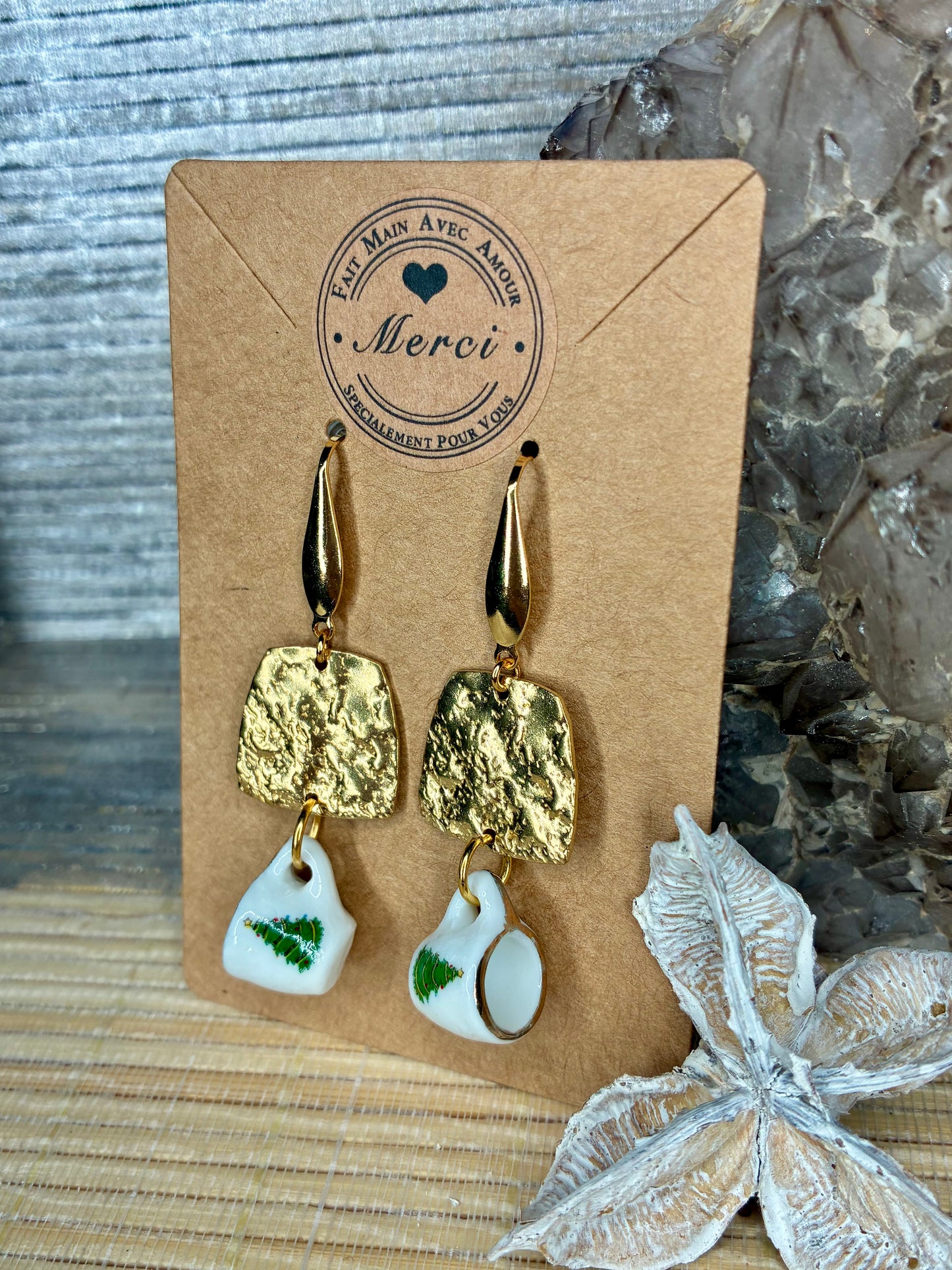 Boucles d’oreilles🎄