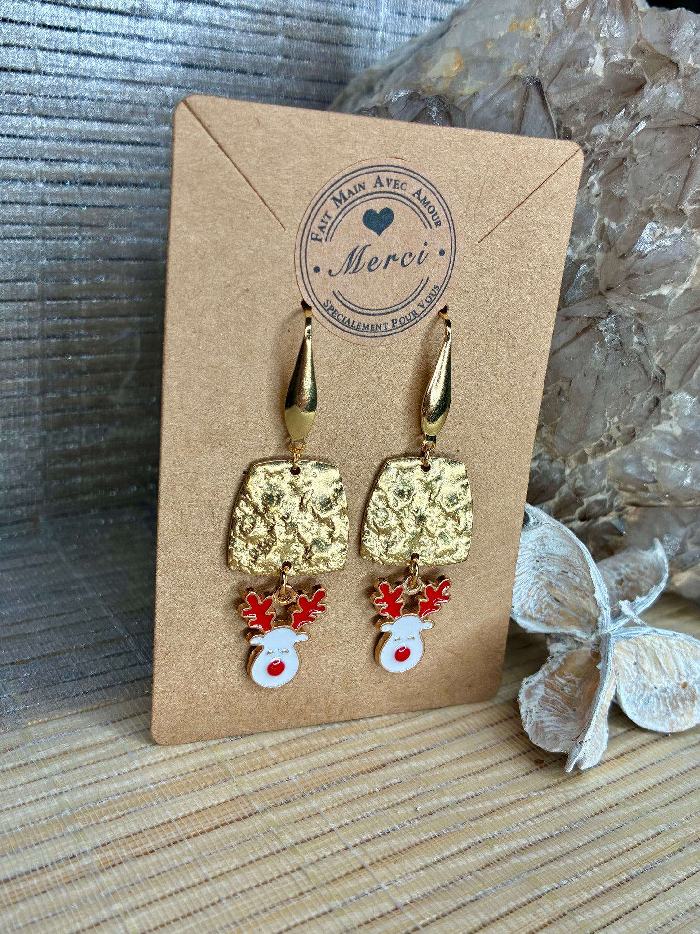 Boucles d’oreilles 🎄