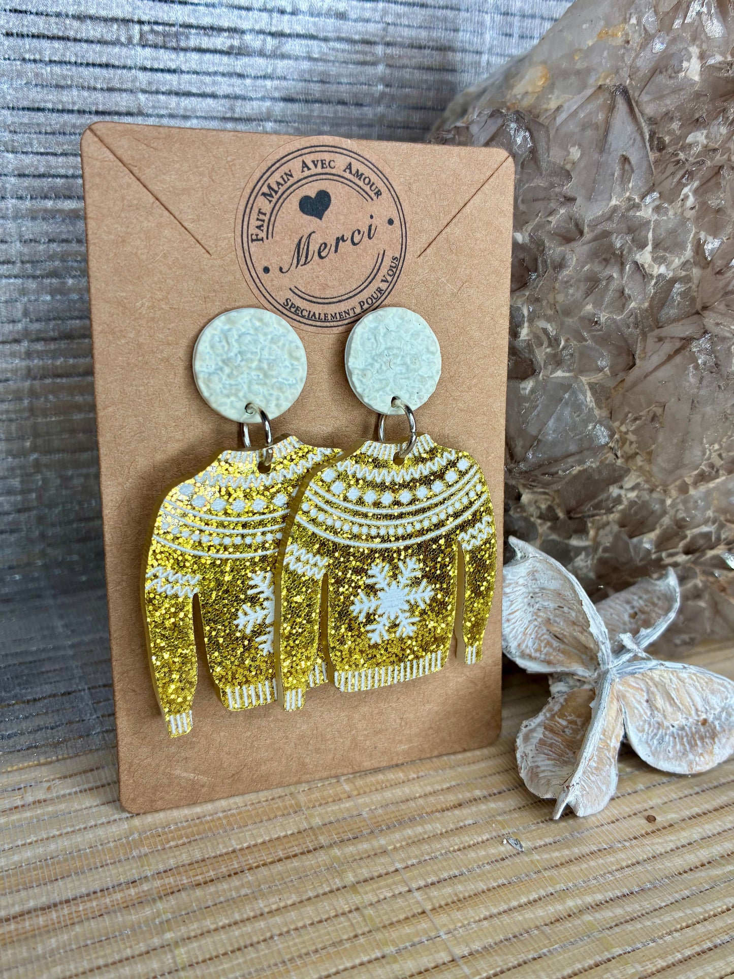 Boucles d’oreilles 🎄