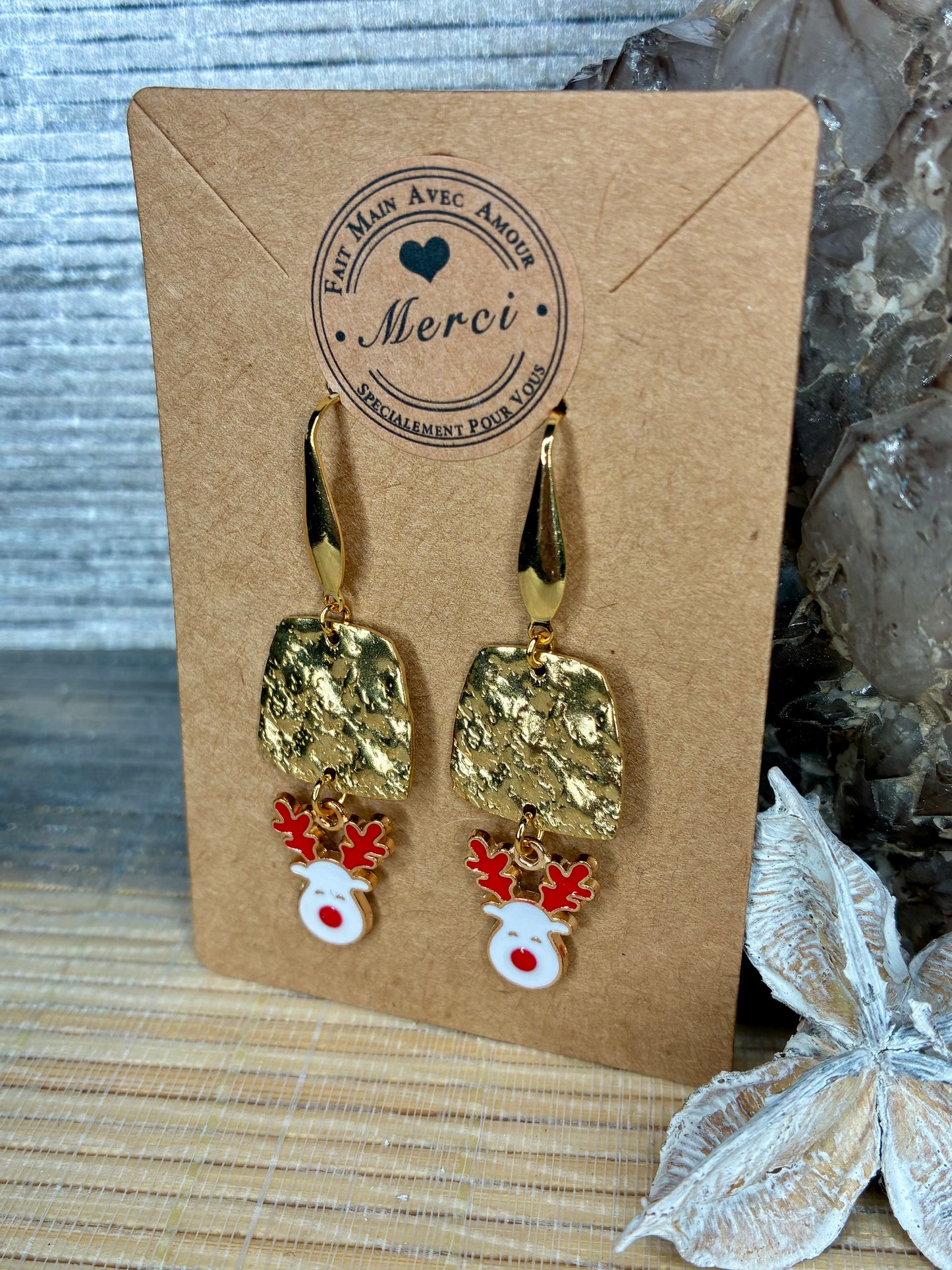 Boucles d’oreilles 🎄