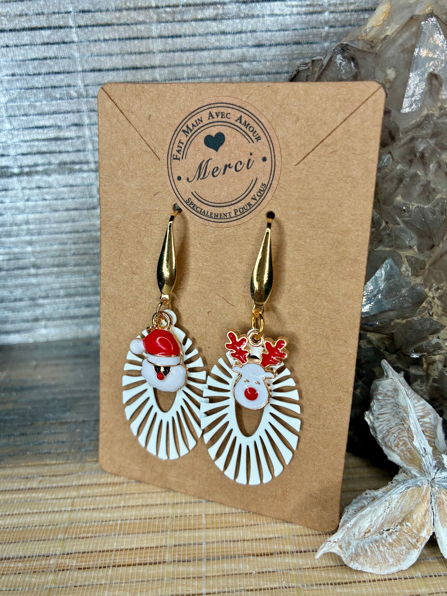 Boucles d’oreilles 🎄