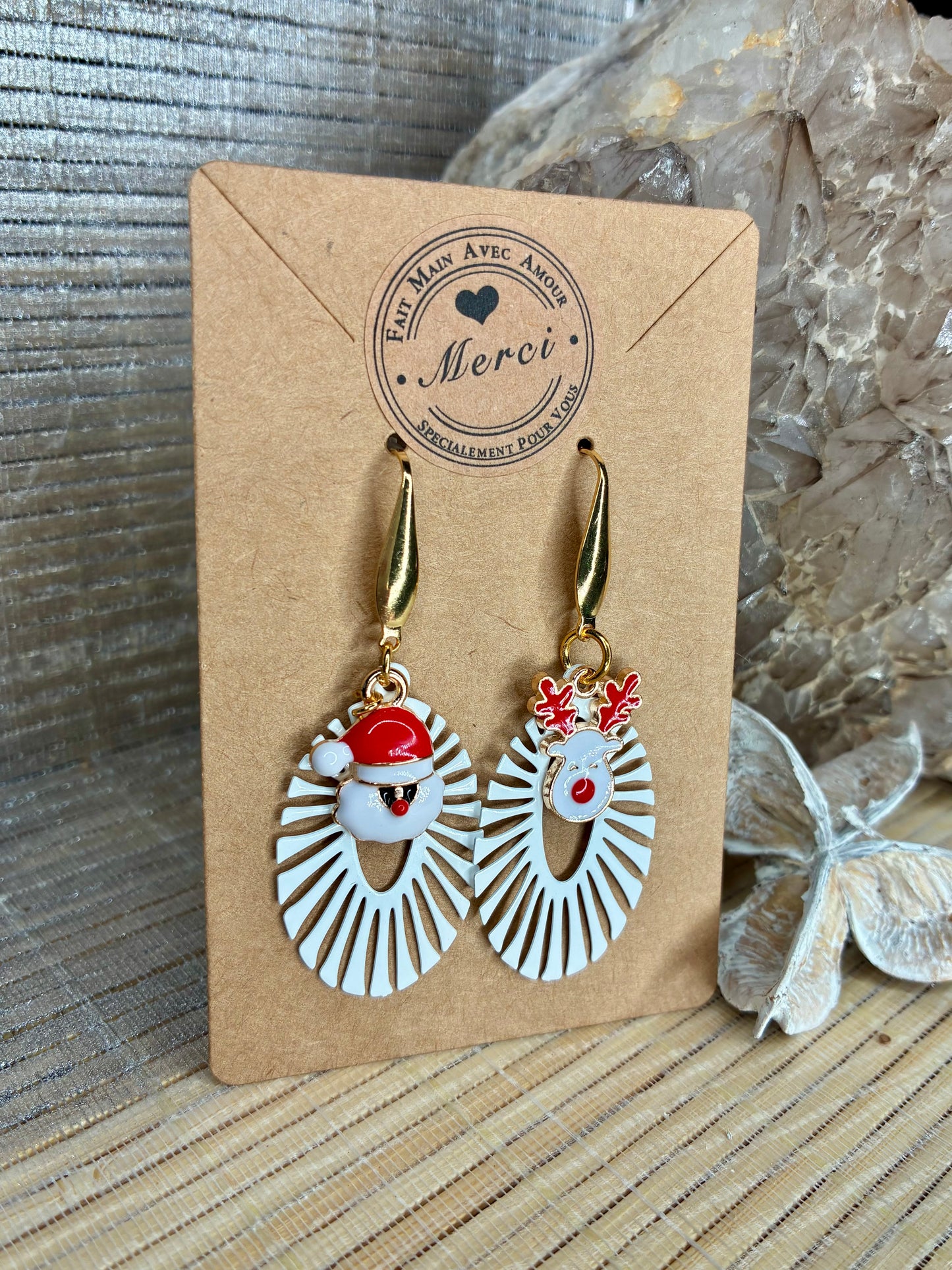 Boucles d’oreilles 🎄