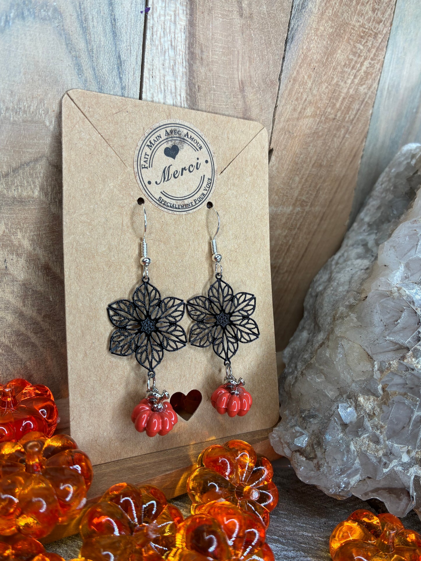 Boucles d’oreilles Halloween