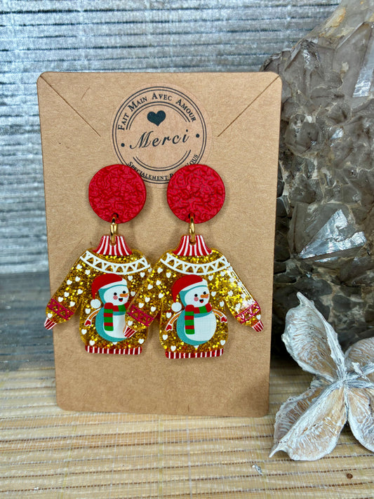 Boucles d’oreilles 🎄