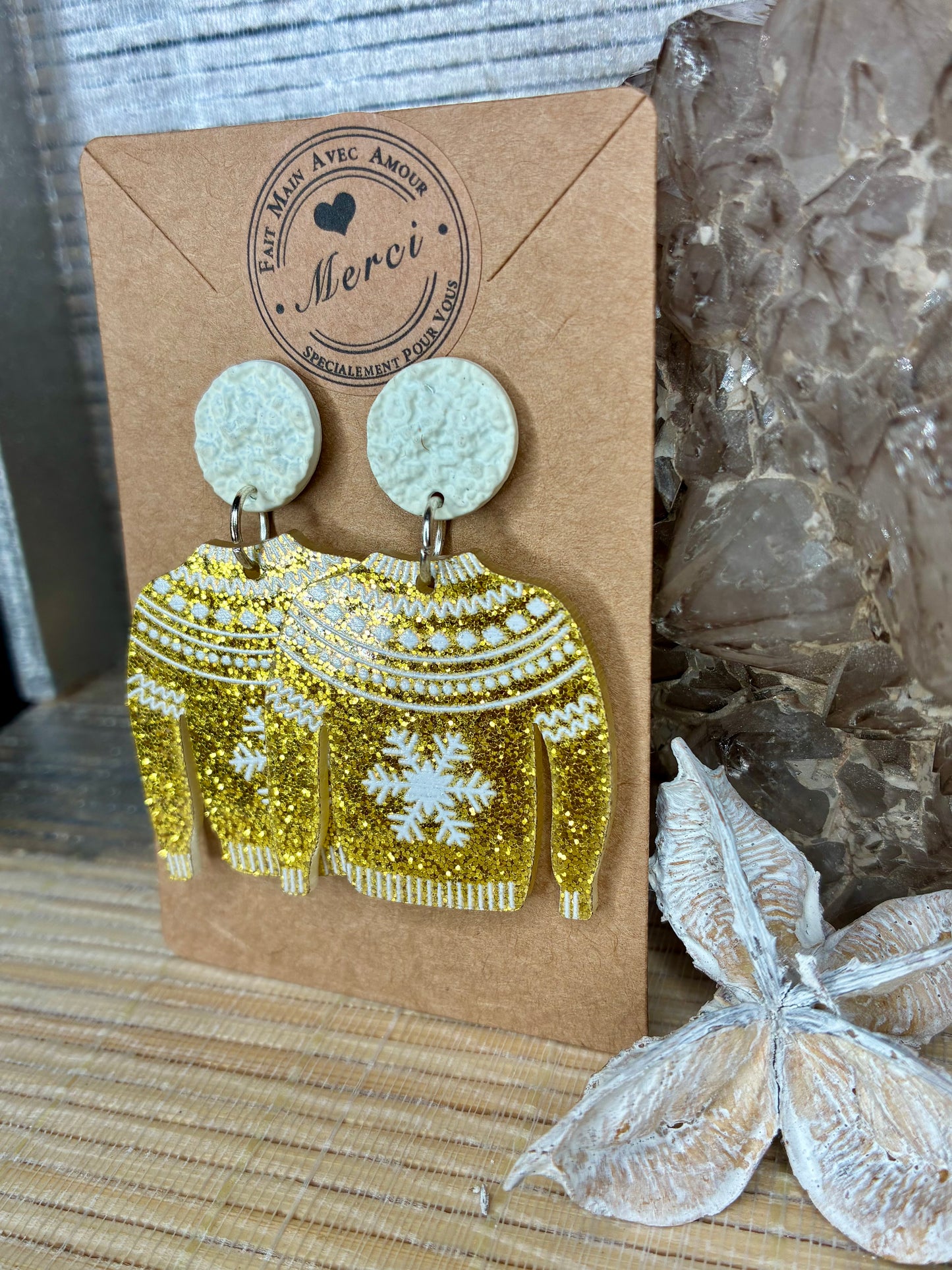 Boucles d’oreilles 🎄
