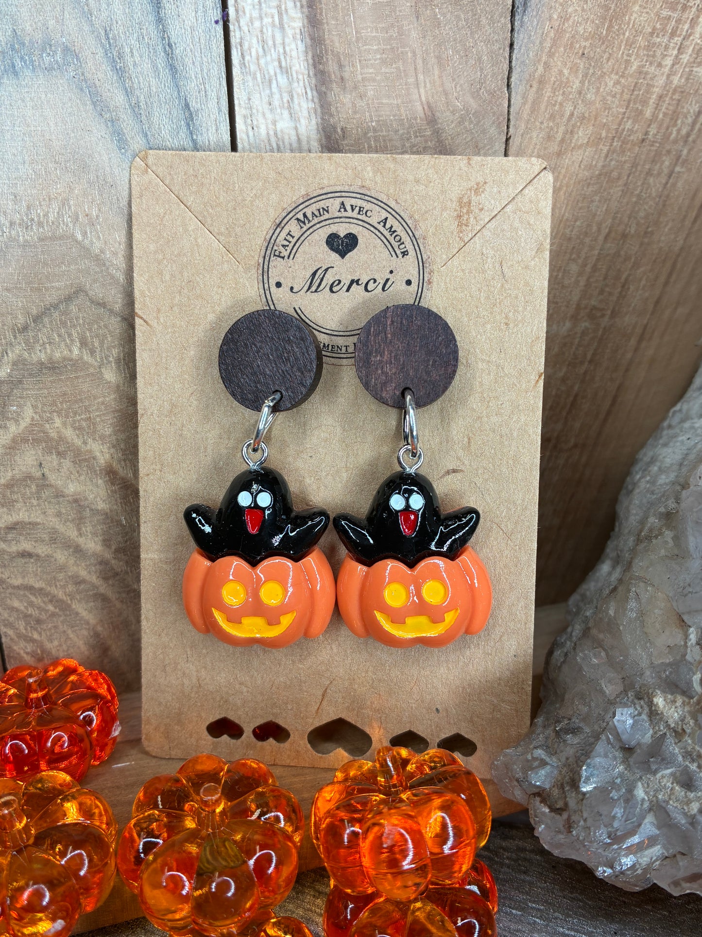Boucles d’oreilles Halloween