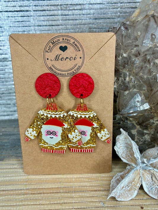 Boucles d’oreilles 🎄