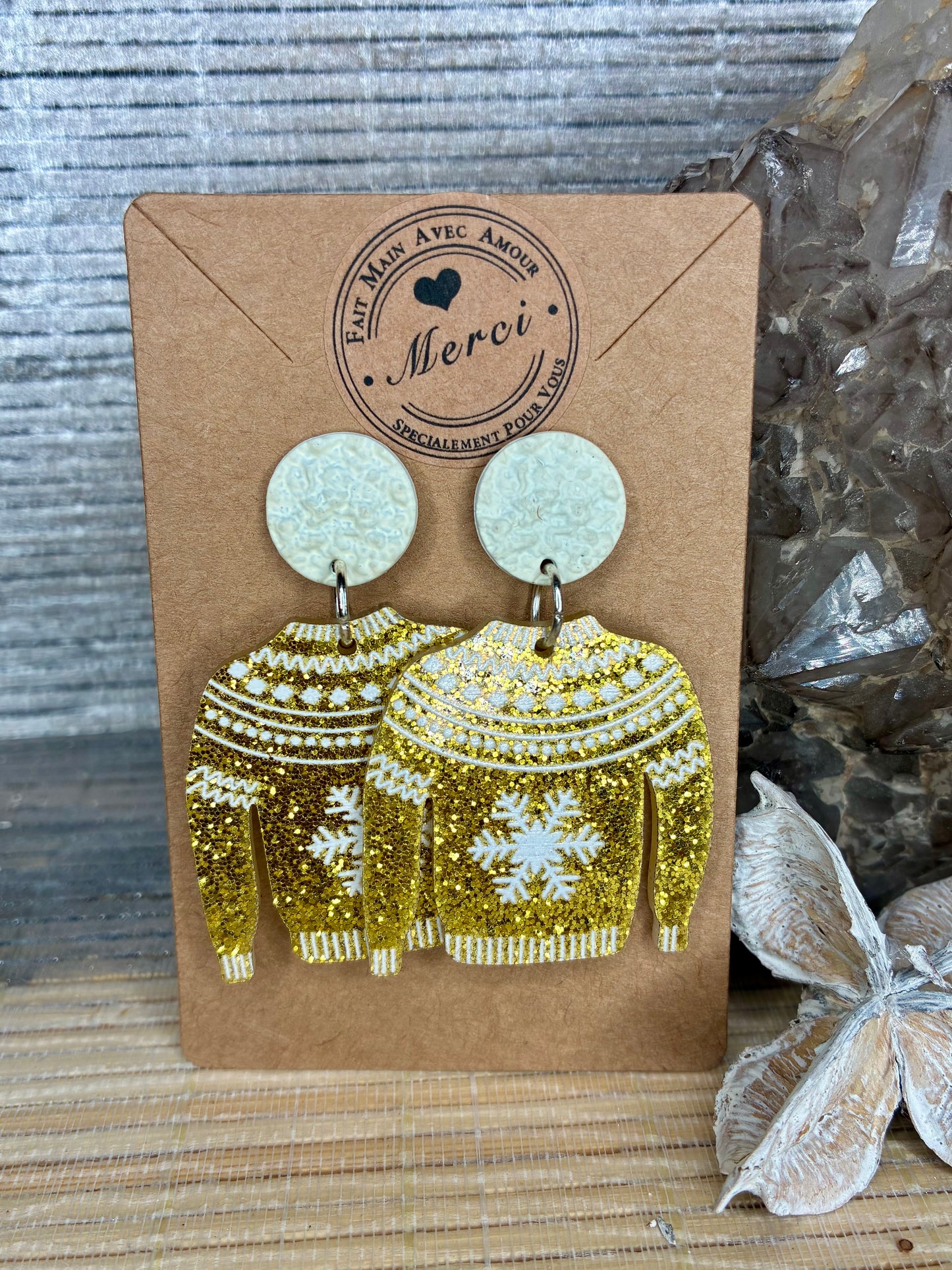Boucles d’oreilles 🎄