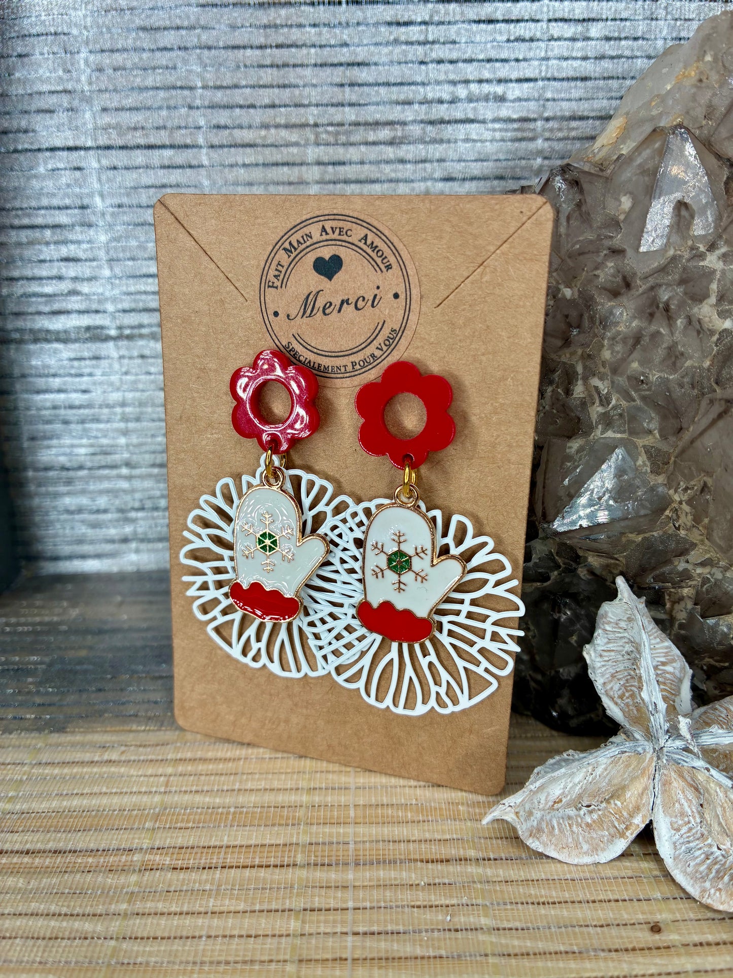 Boucles d’oreilles 🎄