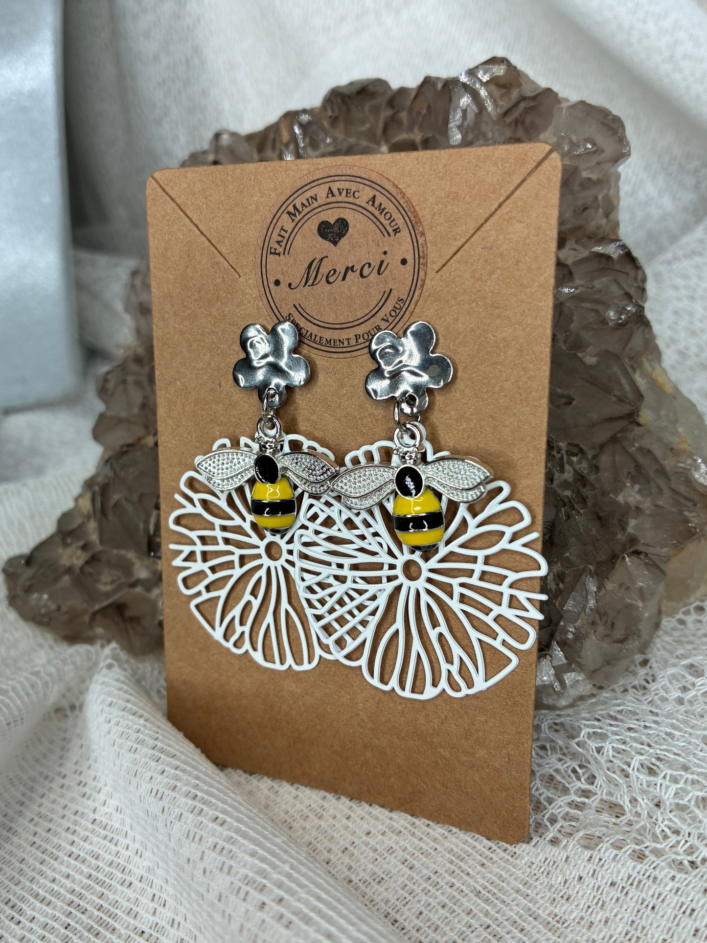 Boucles d’oreilles🐝