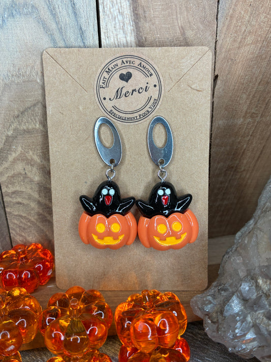 Boucles d’oreilles Halloween