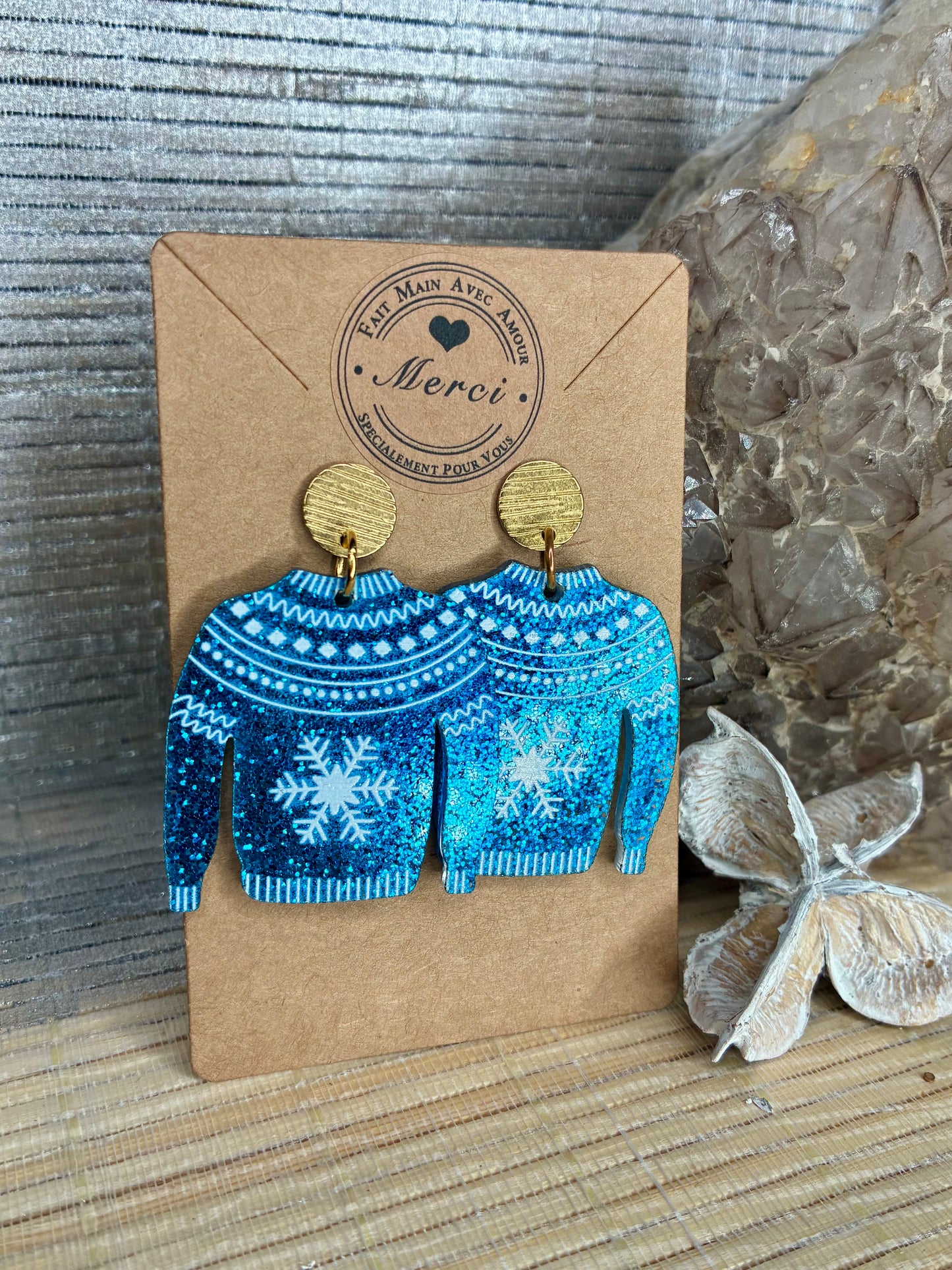 Boucles d’oreilles 🎄