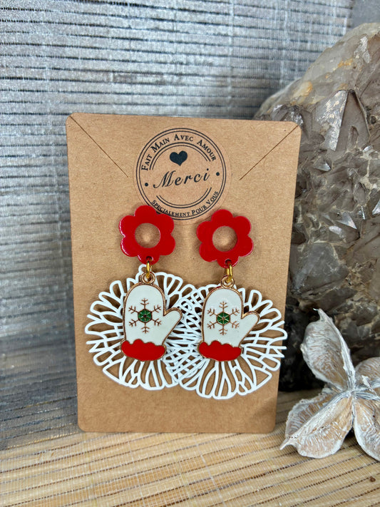 Boucles d’oreilles 🎄
