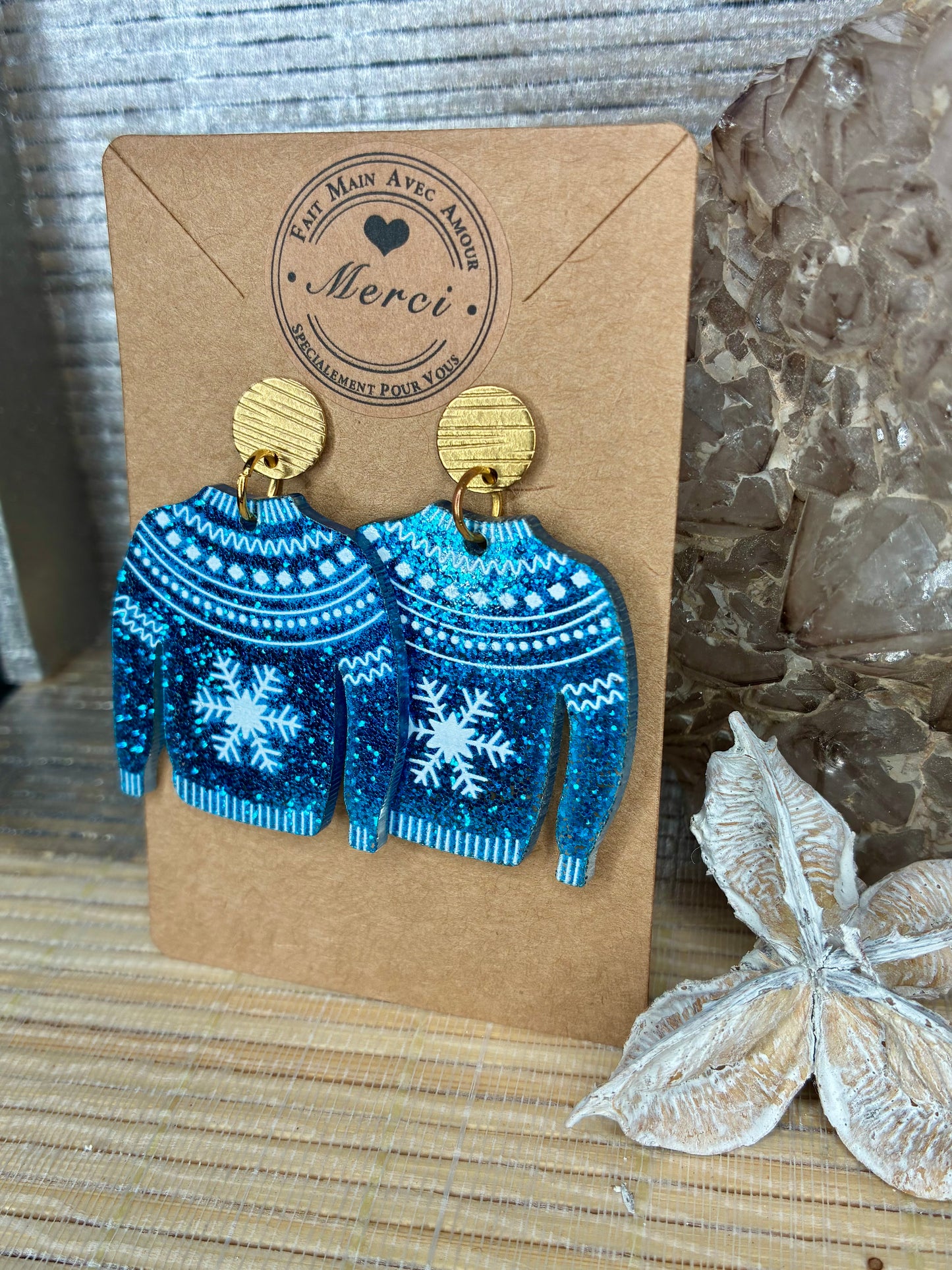 Boucles d’oreilles 🎄